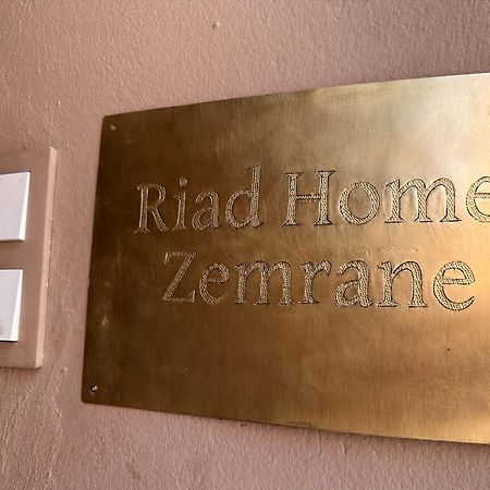 Riad Home Zemrane مراكش المظهر الخارجي الصورة